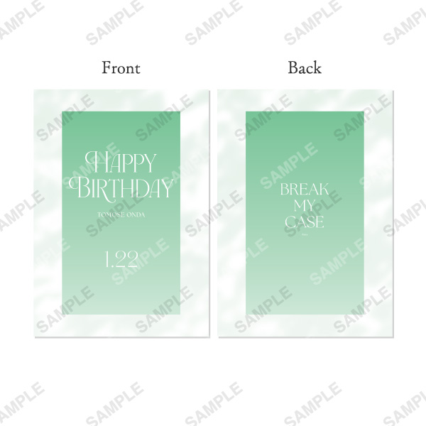 予約商品】HAPPY BIRTHDAY 2026 恩田灯世 | ブレイクマイケース HAPPY