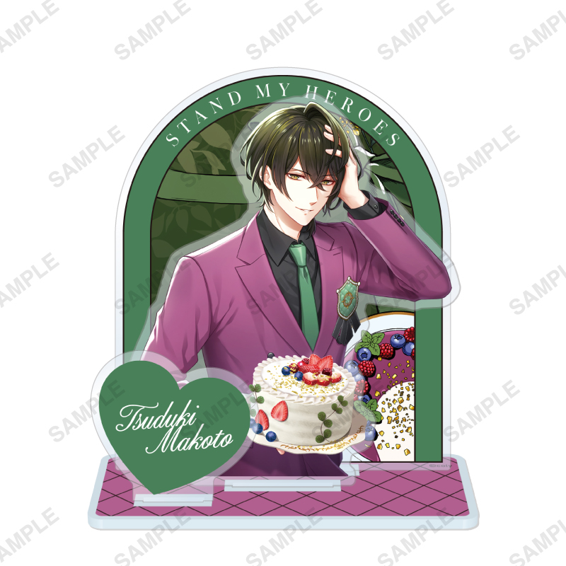 今大路　Sugary birthday 缶バッジ コースター付 スタマイ Sugary Birthday 缶バッジ 今大路 16 スタンドマイヒーローズ