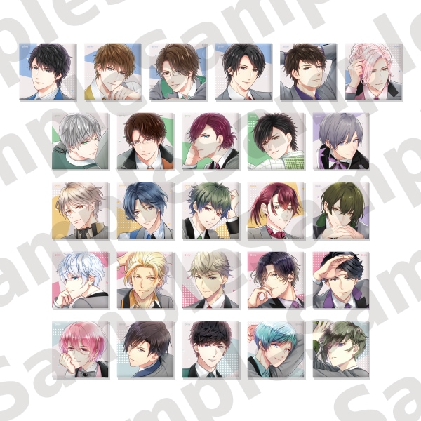 5th Anniversaryトレーディングスクエア缶バッジ