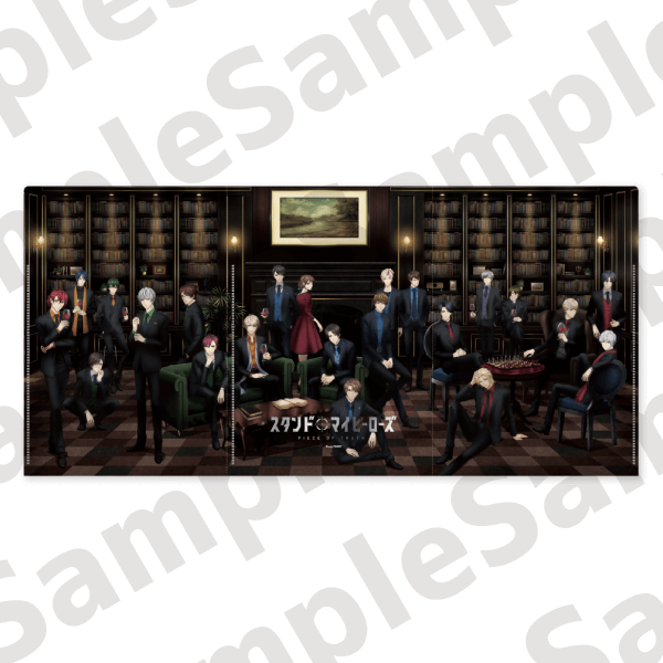 TVアニメ｢スタンドマイヒーローズ｣3面パノラマクリアファイル