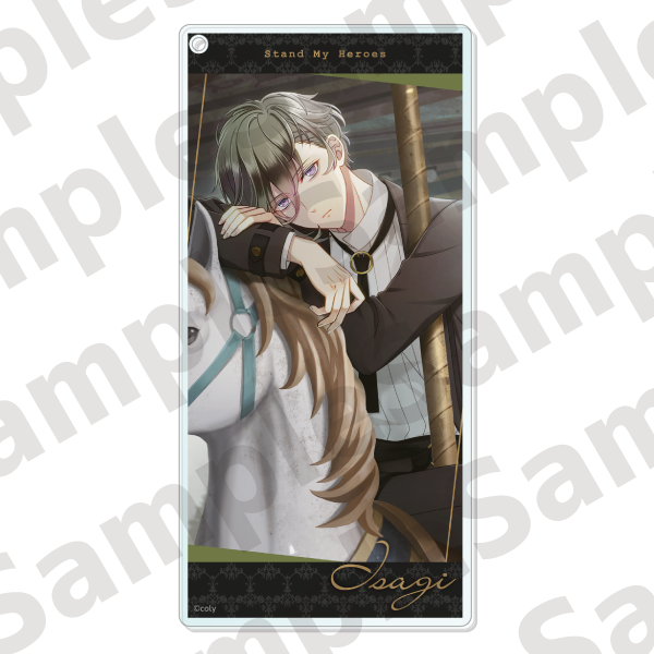 【キャンセル分再販】6th Anniversary レクタングルキーホルダー　宝生潔