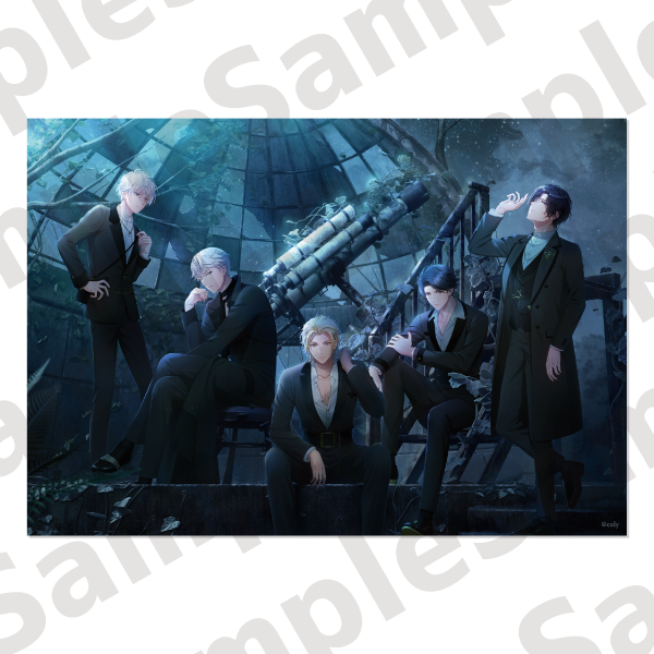 【キャンセル分再販】6th Anniversary イラストボード　九条家