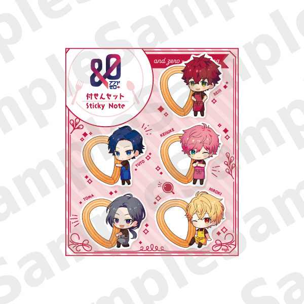 【&0】付せんセット【ハロー探偵事務所 結城班】