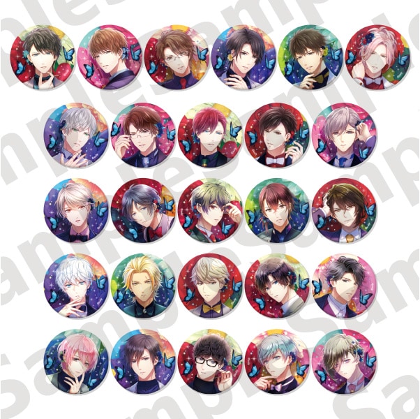 トレーディング缶バッジ「The Butterfly Effect」