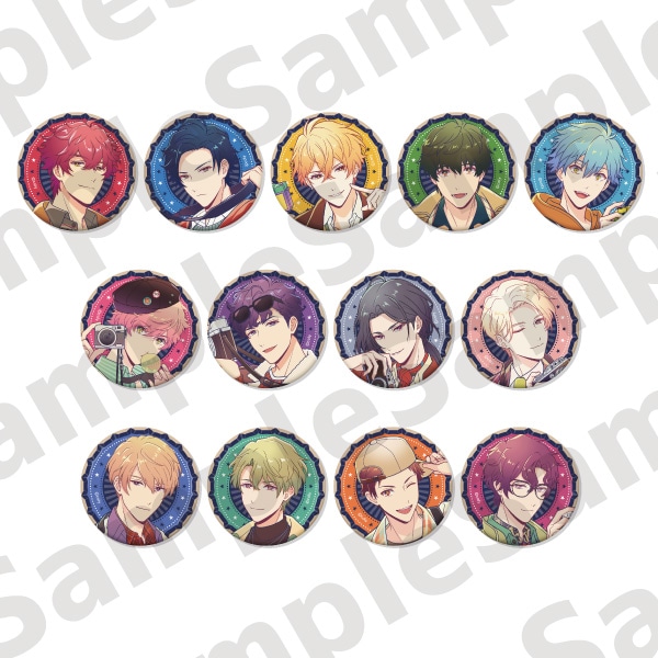 トレーディング缶バッジ「STORIES OF BUDDIES」