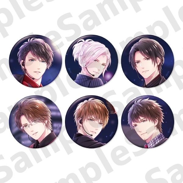 トレーディング缶バッジ Aiming for your heart