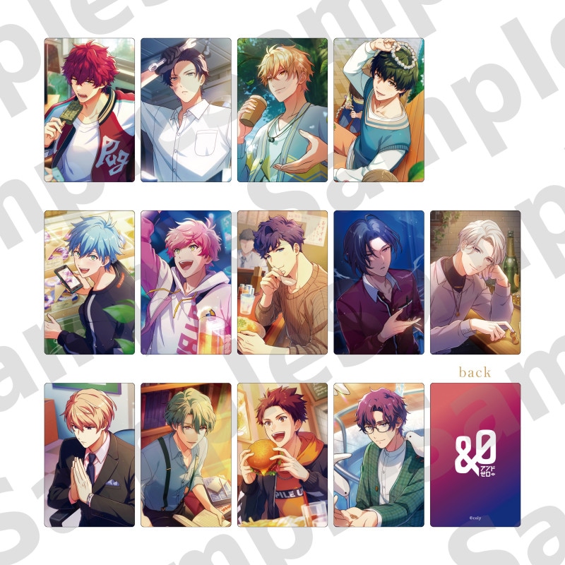 &0　トレーディングホログラムカード