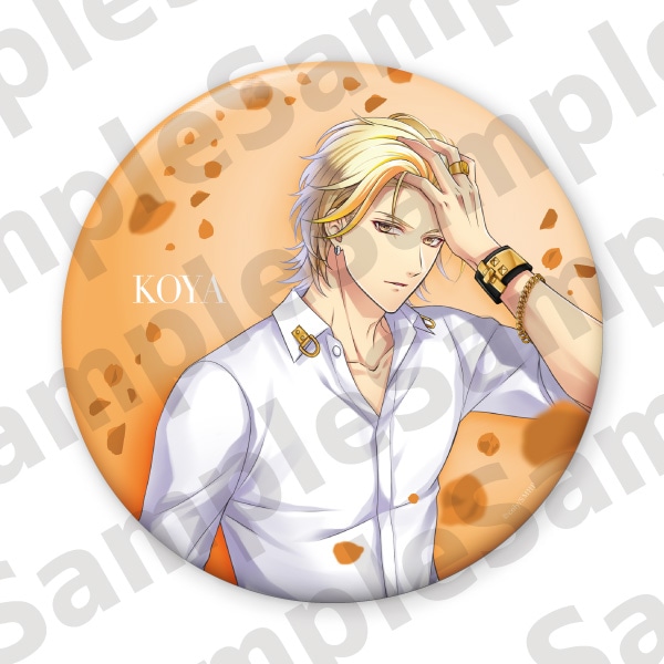 アニメ｢スタンドマイヒーローズ｣ デカンバッチ〈coly描き下ろしイラスト〉　桐嶋宏弥