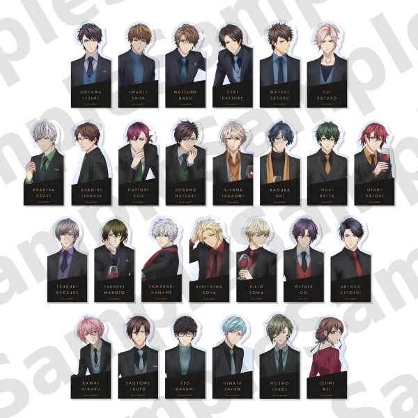 アニメ｢スタンドマイヒーローズ｣ トレーディングダイカットクリアカード〈アニメ描き下ろしイラスト〉