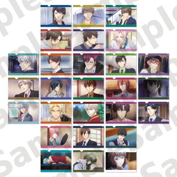 アニメ｢スタンドマイヒーローズ｣ トレーディングクリアファイル