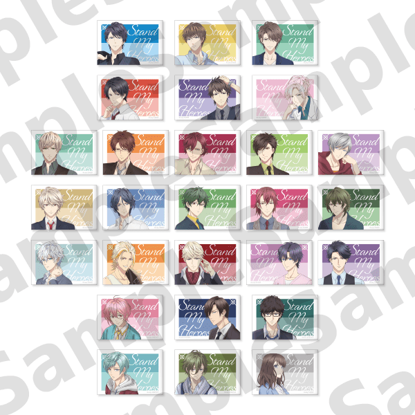 アニメ『スタンドマイヒーローズ』缶バッジ