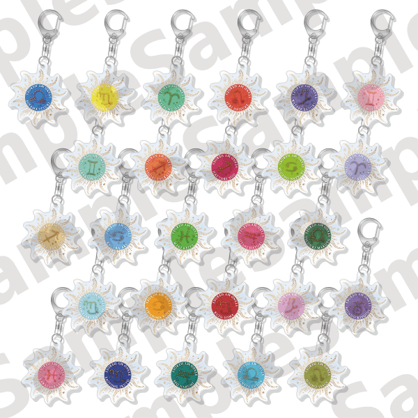 7th Anniversary トレーディングアクリルキーホルダー