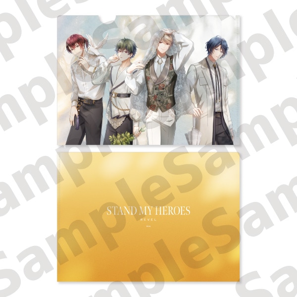 A4クリアファイル「Tasteful Ivory」 Revel