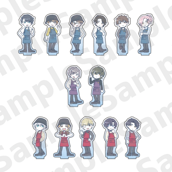 coly cafe! スタンドマイヒーローズ トレーディングアクリルスタンドA