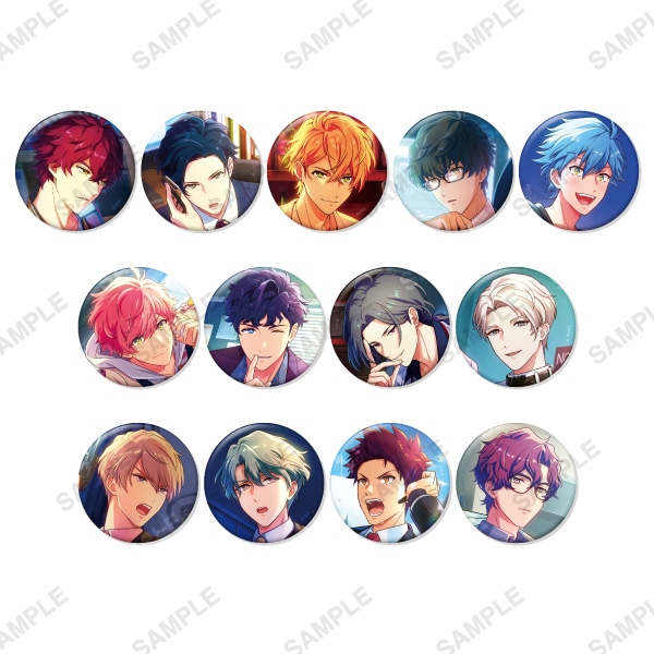 トレーディング缶バッジ A