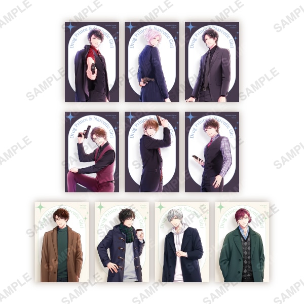 coly cafe! ドラッグ王子とマトリ姫 トレーディングポストカード