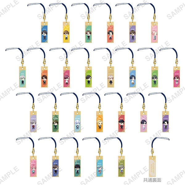 トレーディング木札ストラップ