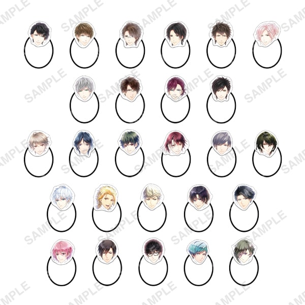 スタンドマイヒーローズ フェイスヘアゴム