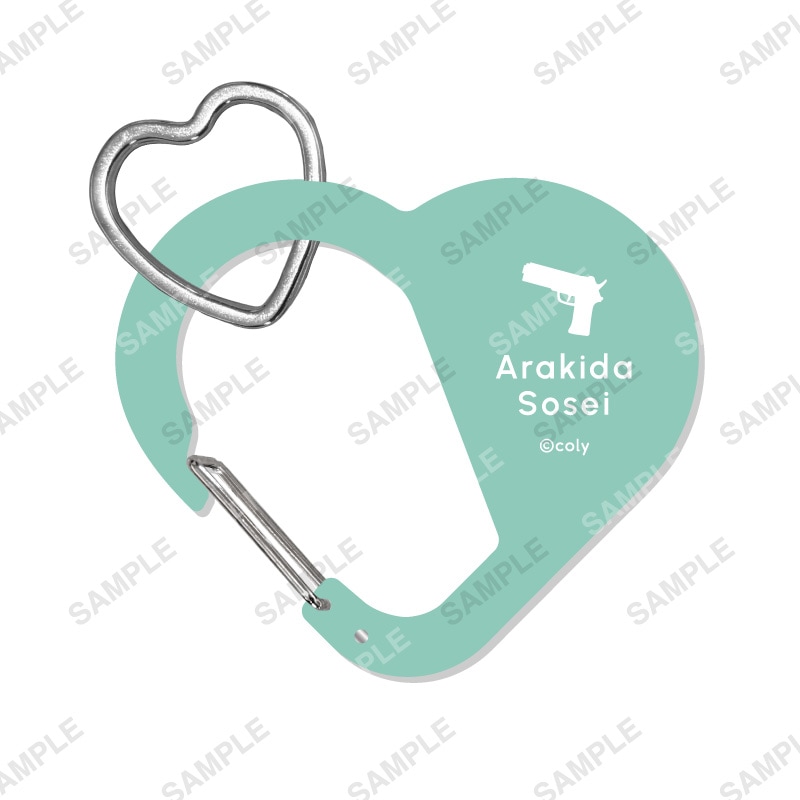 アクリルカラビナ 荒木田蒼生