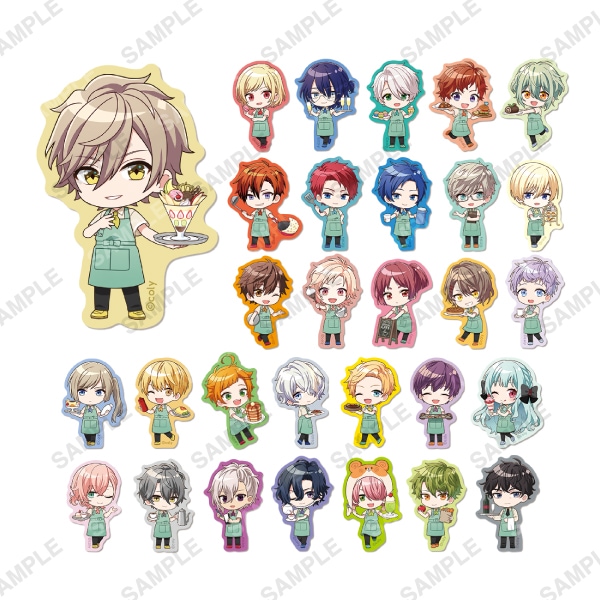 coly cafe! オンエア！ トレーディングダイカットステッカー