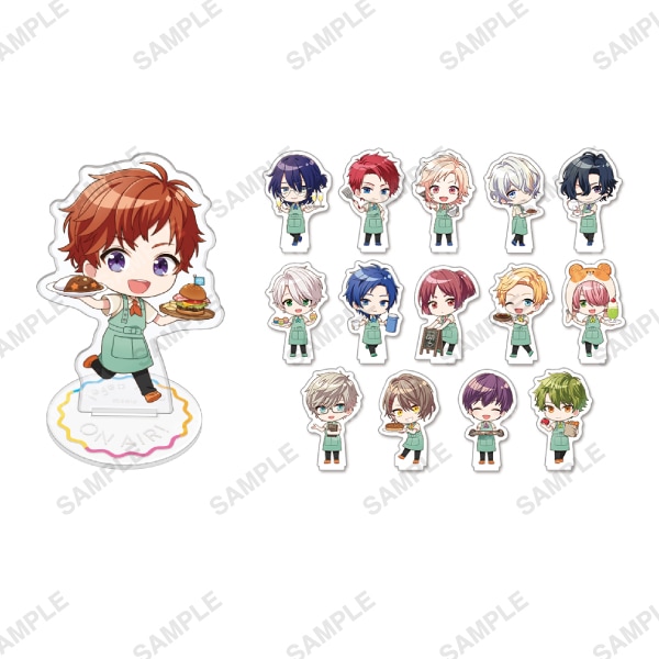 coly cafe! オンエア！ トレーディングアクリルスタンドA