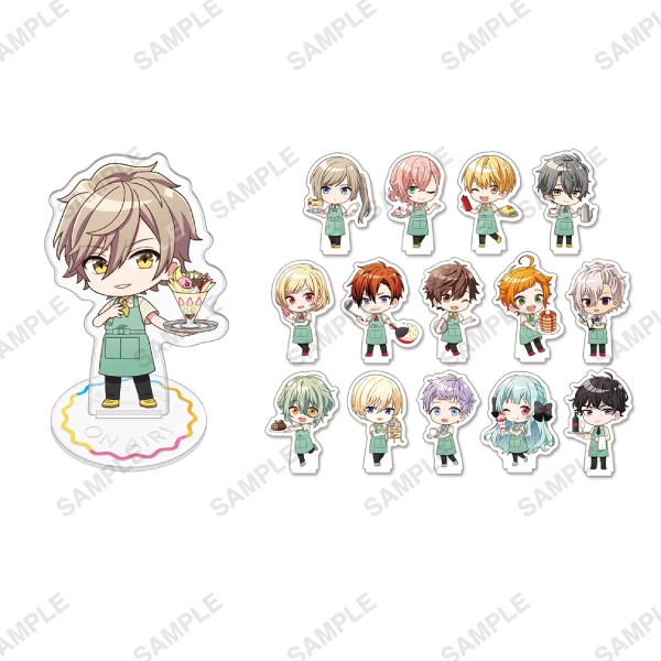 coly cafe! オンエア！ トレーディングアクリルスタンドB