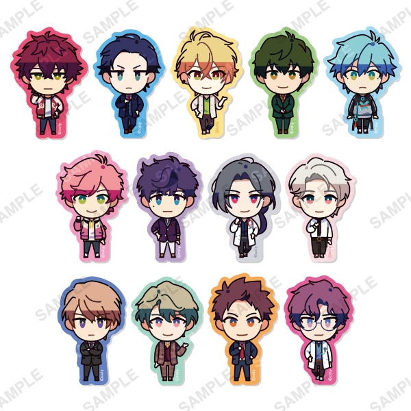 トレーディングミニキャラダイカットステッカー