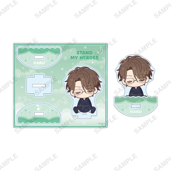 『スタンドマイヒーローズ』ゆりかごアクリルスタンド「おやすみシリーズ」夏目春