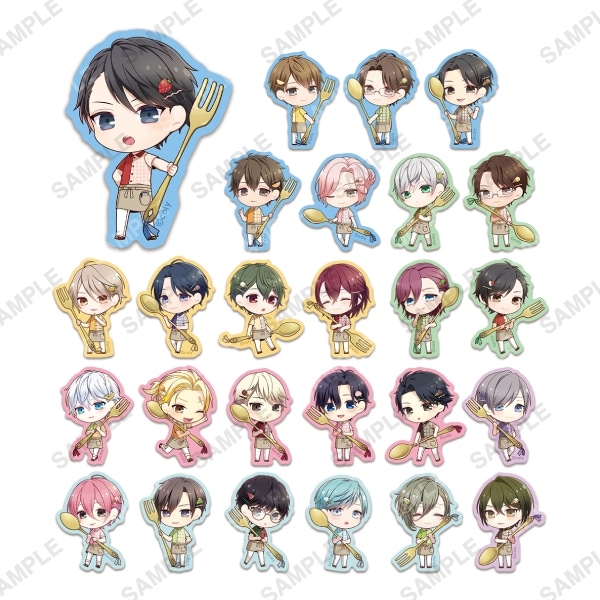 coly cafe! スタンドマイヒーローズ トレーディングダイカットホログラムカード