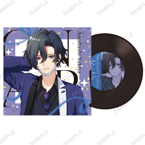 ケース付きレコードコースター 天橋幸弥