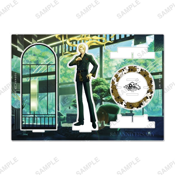 スタンドマイヒーローズ』アクリルバッジ「おやすみシリーズ」桐嶋宏弥