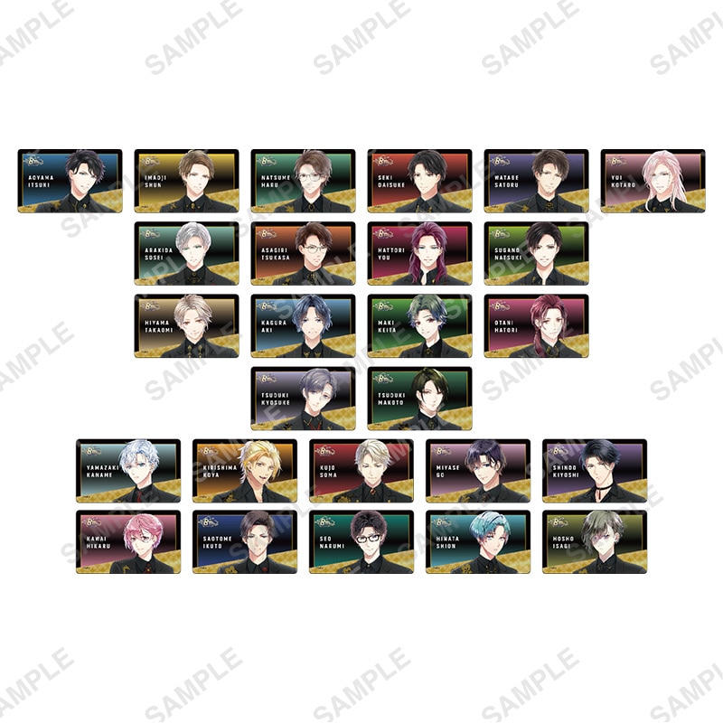 AAA グッズ トレカ 8th Anniversary トレーディング台紙付きクリアカード | スタンドマイ