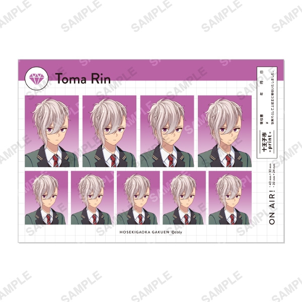 証明写真風ステッカー 藤間鈴