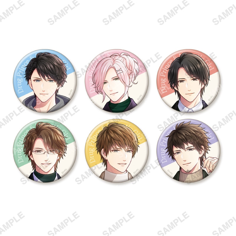 coly cafe! ドラッグ王子とマトリ姫 トレーディング缶バッジ マトリ