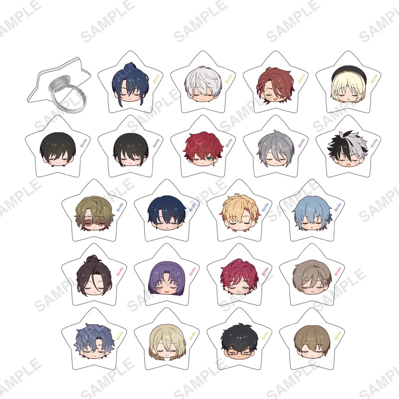 『魔法使いの約束』トレーディングアクリルリング~ふぃんこれ~「おやすみシリーズ」