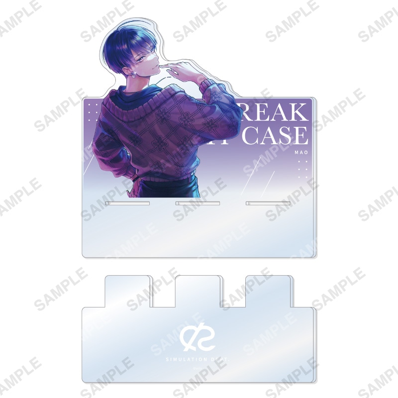 スマホスタンド 宇京真央 | ブレイクマイケース キャラクタースタンド