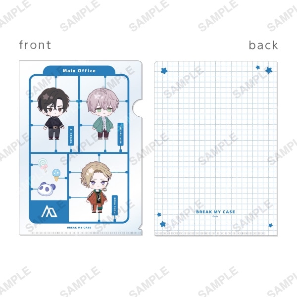 クリアファイル「カジュアル mini」本部