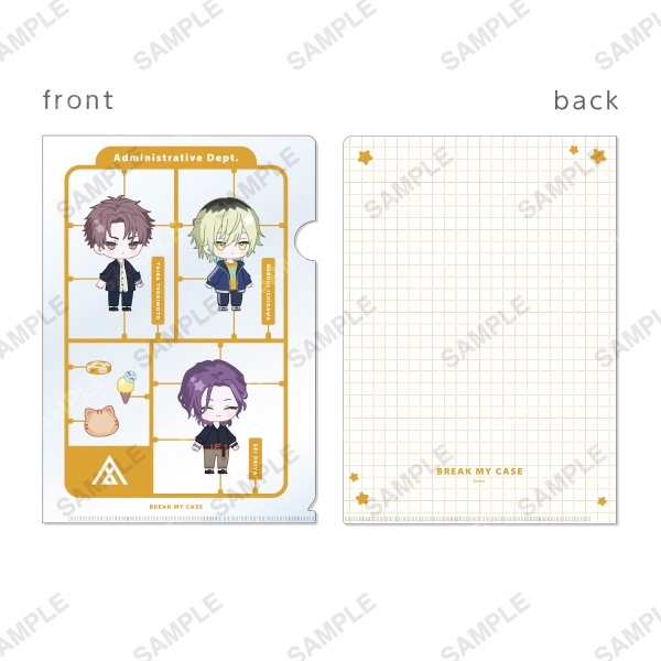 クリアファイル「カジュアル mini」管理部