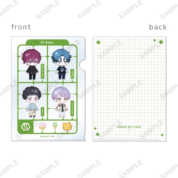 クリアファイル「カジュアル mini」特務部