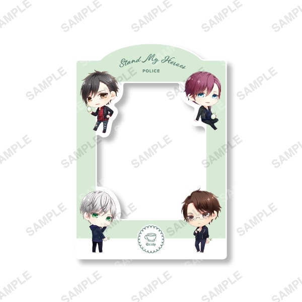 coly cafe! スタンドマイヒーローズ アクリルフォトカード「Fragrance Style」【警視庁】