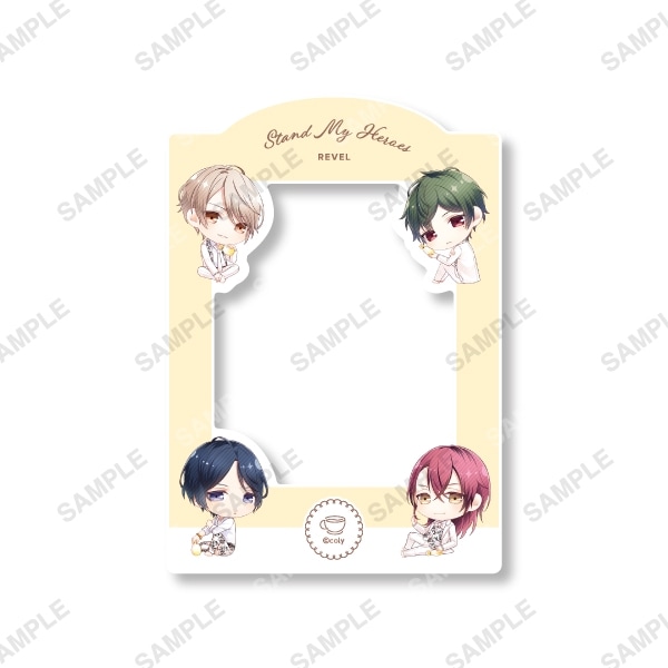 coly cafe! スタンドマイヒーローズ アクリルフォトカード「Fragrance Style」【Revel】