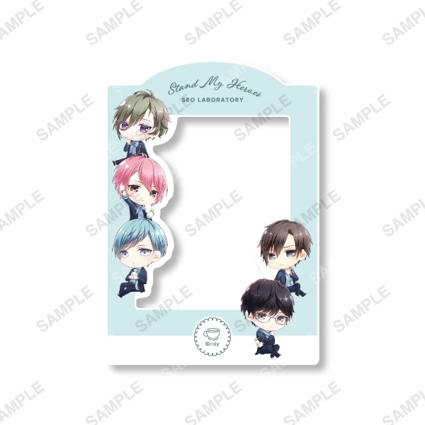 coly cafe! スタンドマイヒーローズ アクリルフォトカード「Fragrance Style」【瀬尾研究室】