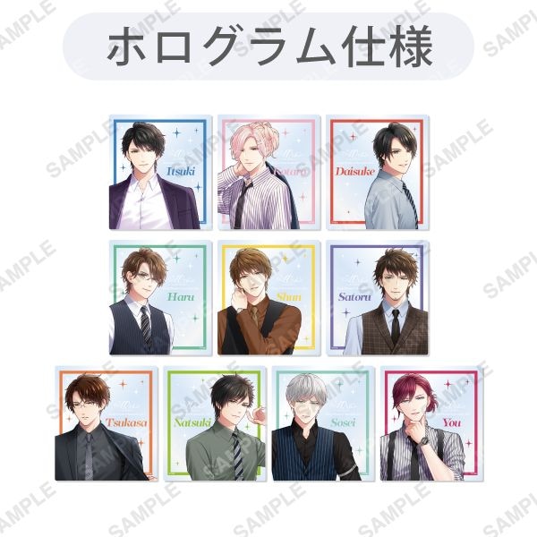 トレーディングクリア色紙「Beloved」