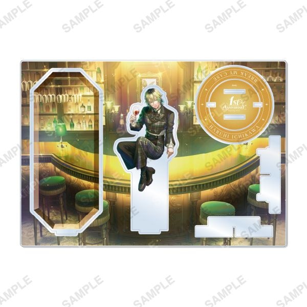 ブレイクマイケース マルイ 抽選会 特典 B賞 壱川春日 スタンディ ブレイクマイケース ブレマイ 1周年 缶バッジ 壱川春日 ブレイク