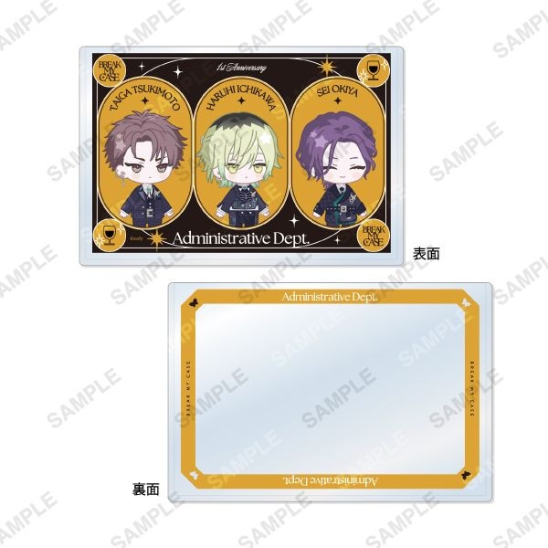 フレームカードケース 1st Anniversary 管理部