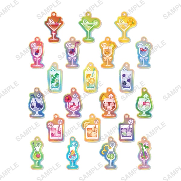 トレーディングカクテルキーホルダー | ブレイクマイケース 1st