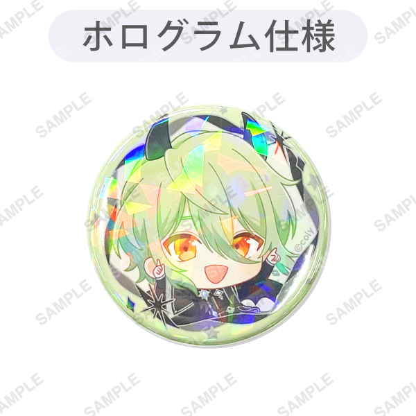 7th Anniversary トレーディングホログラム缶バッジ | オンエア！ 7th