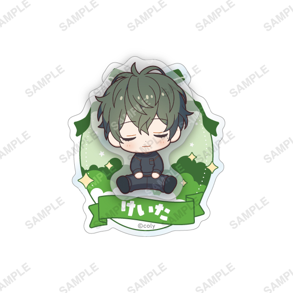 『スタンドマイヒーローズ』アクリルバッジ「おやすみシリーズ」槙慶太