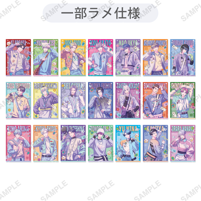 トレーディングポストカード「Dreamy Jam」