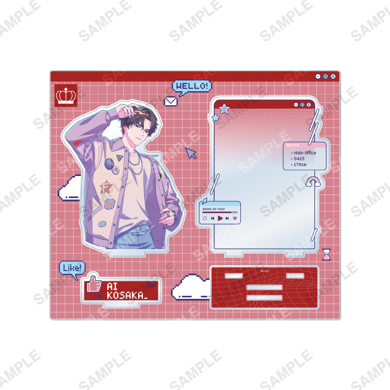 アクリルスタンド「Aporia Fashion Collection -GALAXY GLINT-」 皇坂